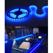 Blue LED Boat Lights Waterproof Neon Marine Lighting Kit for Deck, Bow, Trailer, Pontoon