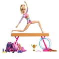 thumbnail image 6 of Barbie Gymnastics Playset with Blonde Fashion Doll, Balance Beam and Accessories, 3 Years & up, 6 of 7