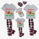 thumbnail image 3 of Pijamas familiares navideños a juego, conjuntos de pijamas de Papá Noel en julio, gris, 3 of 3