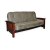 Bridgeport Full Size Futon Frame Convertible, Walnut (Frame Only)