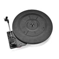 thumbnail image 3 of 28cm Black Portable LP Turntable with Cartridge, Stylus & Built-in Preamp - 3-Speed (33/45/78 RPM) Premium Replacement for Record Players, Adjustable Counterweight, Durable Plastic Construction,, 3 of 6