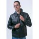 thumbnail image 3 of castelli chamarra de piel con capucha 2 en 1 hombre piel borrego negra, 3 of 5