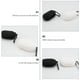 thumbnail image 4 of fundas de silicona para auriculares inalámbricos, funda protectora portátil compatible con Galaxy Buds Plus (negro y blanco), 4 of 5