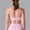 Pink, variant on DuoJiaJ High Performance Yoga Bra For Sensational Back Design Ideal For Sports Running And Fitness Exercises Bras for Women Black