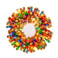 thumbnail image 5 of Novelty Lights 16" Multicolor LED Shotgun Shell Wreath 150 Light, 5 of 5