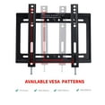 thumbnail image 4 of Fixed TV Wall Mount Full Motion Swivel Articulating Bracket for Most 14”-42” LED LCD OLED Plasma Flat Screen TV with VESA (Fixed), 4 of 5