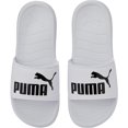 thumbnail image 3 of Puma - Chanclas Popcat 20 Slip-on para Adultos Unisex (Blanco, Negro), 3 of 6