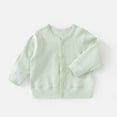 thumbnail image 2 of Chbgutlmr Toddler Baby Clothes Kids Boy Girls Ribbed Knit Cotton Comfy Cardigans Fall Long Sleeve Tops, 2 of 5