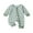 Green, variant on Bagilaanoe Newborn Baby Girl Boy Fall Pajamas Checkerboard Print Long Sleeve Jumpsuits 3M 6M 9M 12M Infant Zipper One Piece Rompers