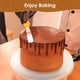 thumbnail image 2 of Ounissouiy Tablero giratorio de papel versátil para pasteles, 4 Uds. Para variedad de decoraciones para pasteles, tablero de cocina duradero para Utensilios de cocina, 2 of 6
