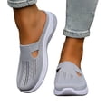 thumbnail image 2 of Orthopedic Shoes for Women, Women Wide Width Breathable Walking Comfortable Slip On Sneakers 37, 2 of 7