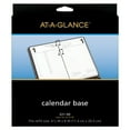 ATAGLANCE Desk Calendar Base, Black, 4 1/2" x 8"