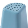 thumbnail image 2 of Quick Draining Dish Rack, Removable Base, Solid Plastic Drainer Design for Dishes, Fork, Chopsticks, Blue, 2 of 4