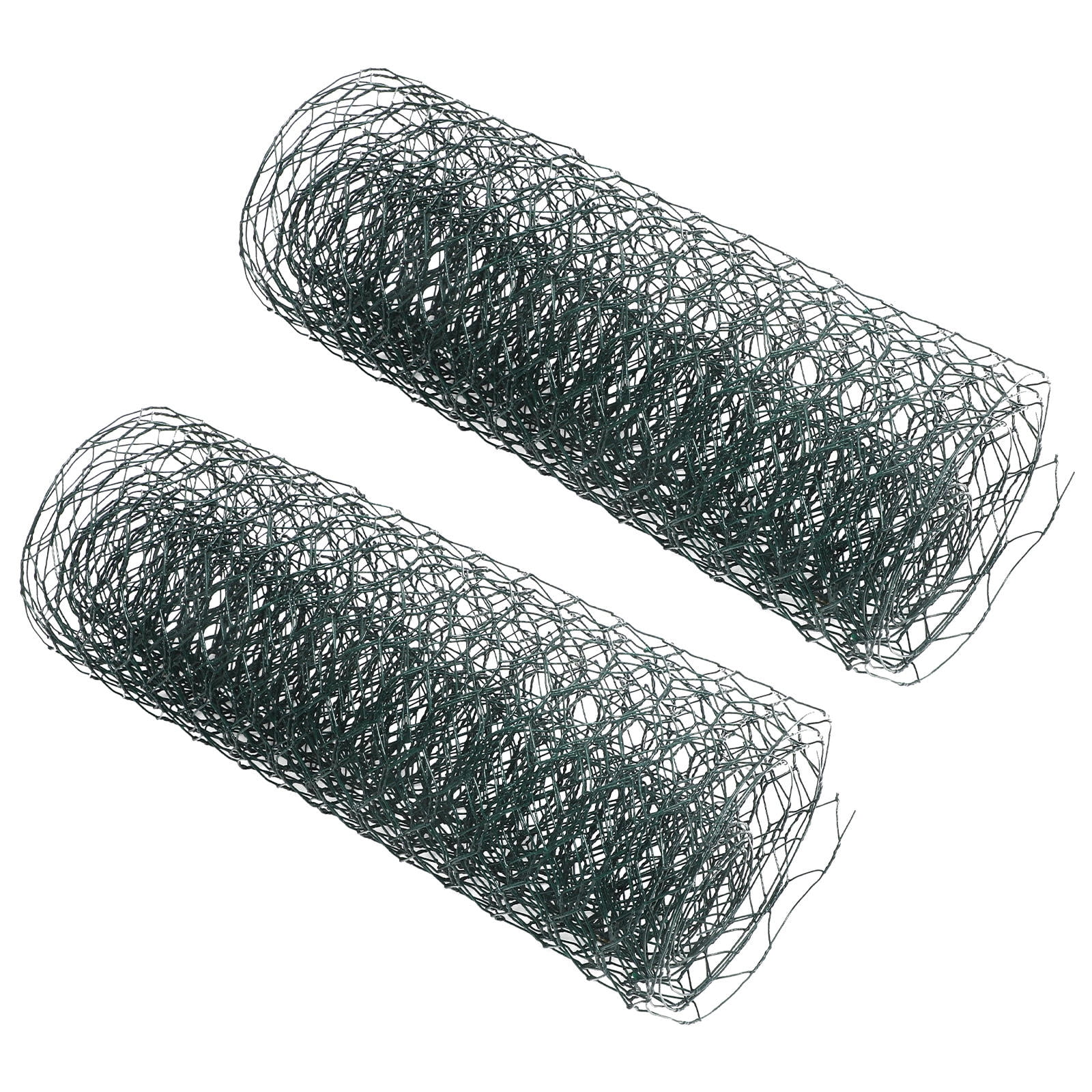 WHAMVOX  2 Rolls Chicken Wire Netting Floral Arrangement Supplies Olive Green