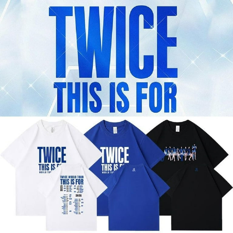 Twice World Tour This is for Cotton T - Shirt - Merch for Once