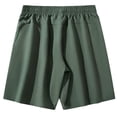 thumbnail image 6 of IAJDKMEK Men's Fitness Sports Beach Shorts - Great for Gym Shorts, Running Shorts, Casual Shorts, and Swimming Shorts for Daily Wear,Army Green L, 6 of 9