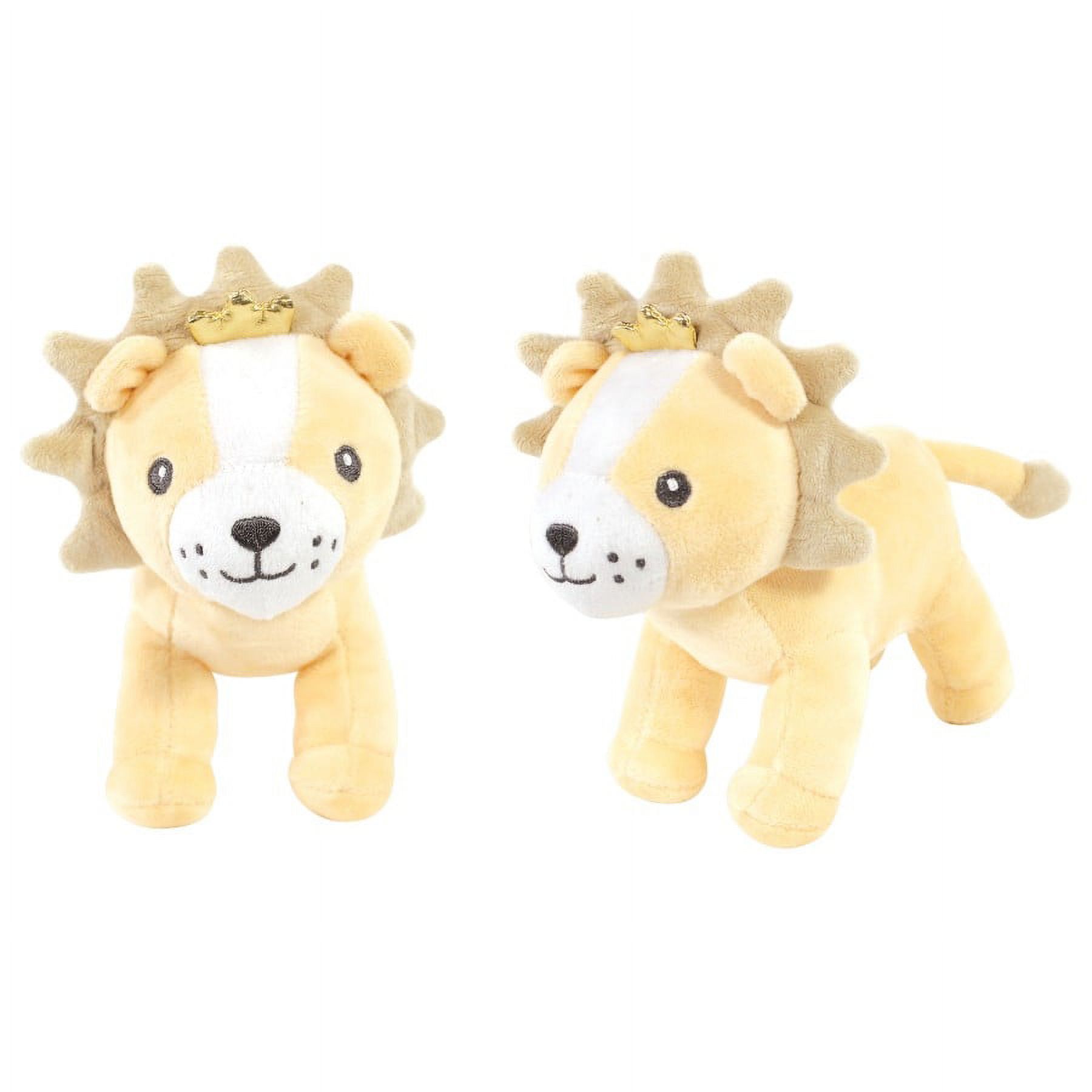 Hudson Baby Plush Bathrobe and Toy Set, Royal Lion, One Size