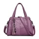 thumbnail image 1 of Bolso de hombro tipo hobo para mujer con correa para el hombro, bolso de hombro, bolso de mano de PU, desechable, 1 of 5