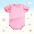 thumbnail image 2 of Favoffer Infant Toddler Boys Girls Sleeveless Romper Summer New Cute Solid Color Baby Bodysuit for Daily Play Party Holiday Sizes 3-24M, 2 of 6