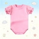 thumbnail image 1 of Mono de verano para niños y niñas, mono de manga corta con cuello redondo y pantalones cortos lisos, monos de poliéster para niños, 1 of 6