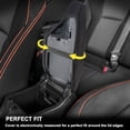 thumbnail image 4 of KBH Center Console Armrest Cover for 2017-2023 Subaru Crosstrek/Impreza Accessories, Soft Cozy Nylon Washable Arm Rest Protector Covering for Car, Black, 4 of 8