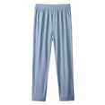 thumbnail image 4 of Dresfit Workout Pants for Women Quick Dry Ice Silk Running Pants Summer 2026 Breathable Beeswan Pants for Women Over 50 Ultra Stretch Straight Leg Trousers Blue M, 4 of 4