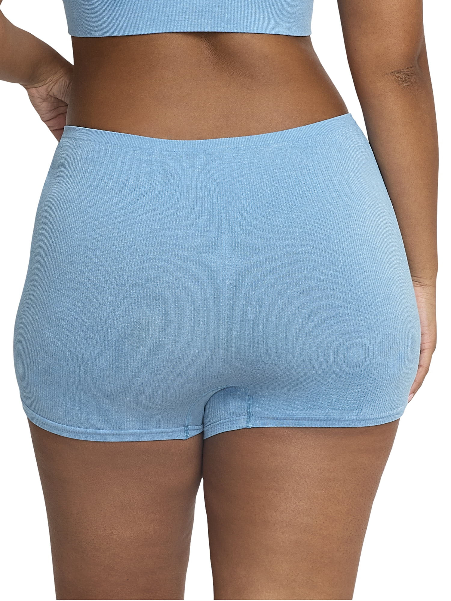 Mills by Millie Bobby Brown Women's Softie Ribbed Shortie Panties, Sizes XS-XXXL