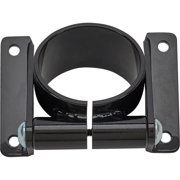 Speedway Motors Universal Steering Column Mount, Adjustable Angle, Fits 2 Inch OD Column Tubes, Easy Installation, Black Finish, Simple 4-Bolt Floor Mounting Design