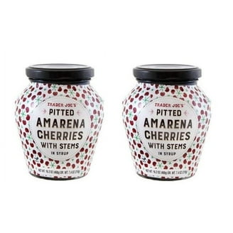 Paradise Red Whole Cherries, 16 Ounce, Glace Fruit for Baking