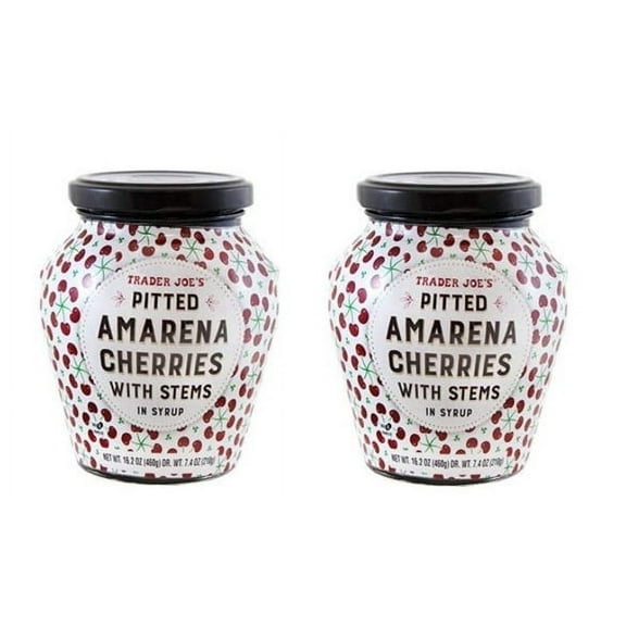 Trader Joe's Pitted Amarena Cherries x 2