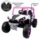 thumbnail image 3 of Montable Eléctrico The Baby Shop - con controlo remoto, con conexion USB, Bluetooth y auxiliar Rosa - Luz y Sonido, 3 of 7