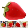 thumbnail image 4 of Cojín de fruta creativo, almohada de peluche, lindo peluche de fresa, adorable decoración de fruta, cómodo juguete de peluche de fresa, almohada flexible, 4 of 7