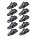 thumbnail image 5 of Homoyoyo 10Ud Clips Fijadores Para Tiendas De Y Toldos En Plástico Negro, 5 of 8