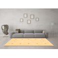 thumbnail image 3 of Ahgly Company Indoor Round Solid Brown Modern Area Rugs, 7' Round, 3 of 4