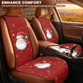 thumbnail image 3 of Eheartsgir Santa Claus Soft Quilted Car Seat Cushion Covers, Machine Washable Polyester Car Seat Cover 2-Pack Non-Slip Car Seat Covers for Most Cars, 3 of 7