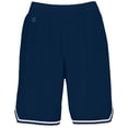 thumbnail image 5 of Holloway Sportswear XL Womens RETRO BASKETBALL SHORTS Navy/White 224377, 5 of 7