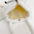 thumbnail image 3 of Bolso Mano Felpa Suave Btafrte para Mujer Otoño Invierno Hombro Mullido Blanco, 3 of 9