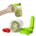 thumbnail image 1 of Nomeni Closure Bags lids Boxes Sprouting Jar Lids Growing Kit For Wide Mouth Mason Jar Indoor Germination Kit Sprouter Sprout Maker For Broccoli Radish Mix, 1 of 9