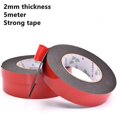 thumbnail image 2 of 05-2mm thickness Black Super Strong Self Adhesive Foam Car Double Sided Tape Mobile phone dust-proof tape, 2 of 5