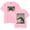 pink, variant on Lauren Spencer Smith THE ART OF BEING A MESS TOUR 2025 Merch Unisex Short Sleeve Crewneck T-Shirt - R&B Soul Graphic Print Cotton Casual Streetwear
