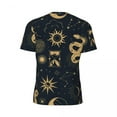 thumbnail image 6 of T Shirt For Men Sun And Moon Retro Gym T-Shirt Beach Astronomy Witch Classic Trending Tee Shirt For, 6 of 7