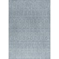 thumbnail image 3 of Veranda Contemporary 9' x 12' Gray and Cream Polypropylene Outdoor Area Rug, 3 of 10