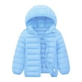 thumbnail image 6 of XBASW Kids Baby Winter down Coats Light Puffer Jacket for Boys Girls Hooded Cotton Zipper Jacket Outwear for Toddler 3-11Y, 6 of 6