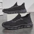 thumbnail image 3 of YUDAI Men's Slip-On Walking Shoes – Non-Slip, Breathable Mesh Sneakers for Gym, Workout & Everyday Wear, 3 of 7
