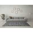 thumbnail image 3 of Ahgly Company Indoor Round Oriental Gray Industrial Area Rugs, 6' Round, 3 of 4