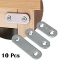thumbnail image 2 of 10 Pcs Stainless Steel Straight Repair Flat Straight Fixing Straight Brackets, 2 of 8