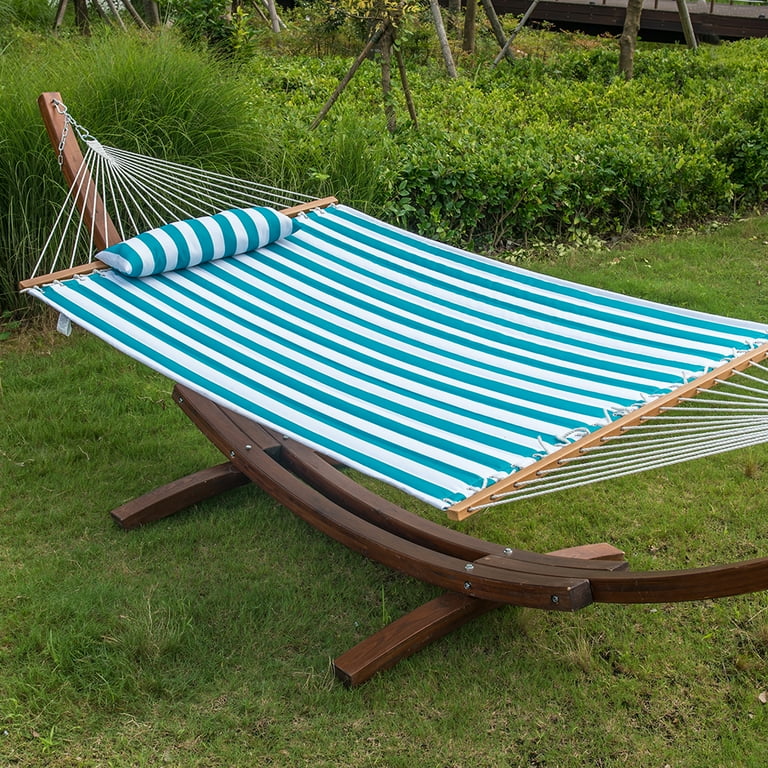 Lazy Daze Hammocks Quilted Fabric Double Size Spreader Bar Heavy - Main Image