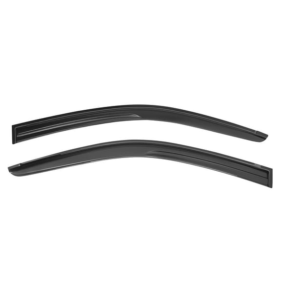 IKON MOTORSPORTS, Window Visor Compatible With 2011-2016 Honda CR-Z Vent Sun Shade Rain Guards Side Window Deflectors