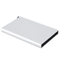 thumbnail image 2 of Aluminum Slim Wallet Credit Bussiness Card Protector Portable Case Box(Silver), 2 of 9