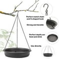 thumbnail image 5 of Outdoor Hanging Bird Bath Tray, Sturdy Chain Hanging Feeder Tray, Heavy-Duty Capacity for Garden & Patio Decor, Bird Water & Seed Feeder for Yard, 5 of 7